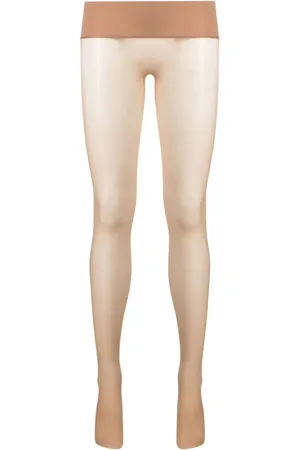 MAISON CLOSE Strumpfhose mit Logo-Print