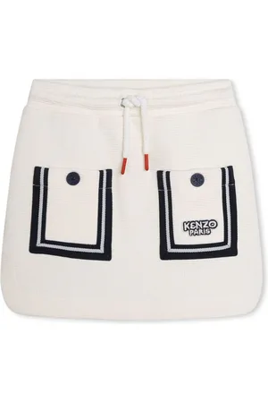 Kenzo Minirock mit Logo-Applikation