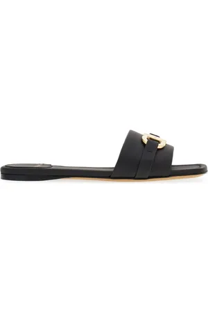 Salvatore Ferragamo Leah Pantoletten aus Leder
