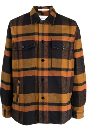 Norse projects Julian karierte Hemdjacke