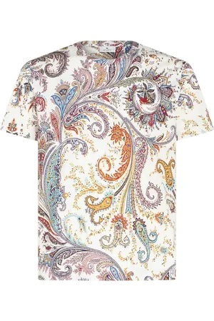 Etro T-Shirt mit Paisleymuster