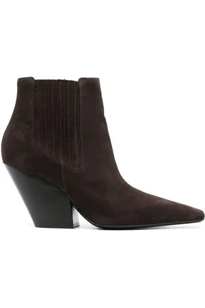 Casadei Anastasia Cowboystiefel aus Wildleder 100mm