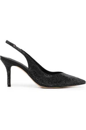 Nícoli Slingback-Pumps mit Kristallen 80mm