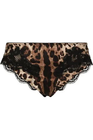 Dolce & Gabbana Slip mit Leoparden-Print