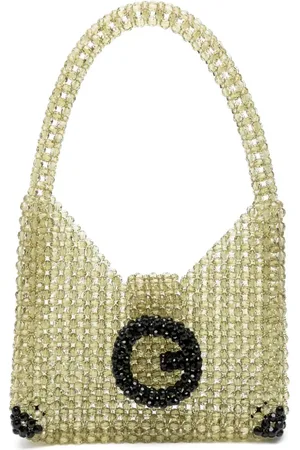 GERMANIER Schultertasche mit Perlen