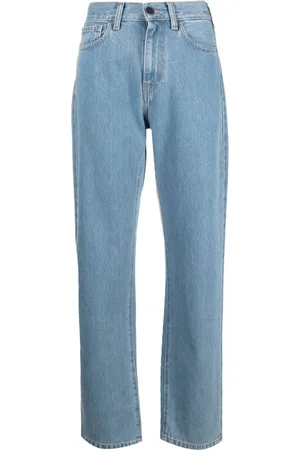 Carhartt Hoch sitzende W Noxon Straight-Leg-Jeans