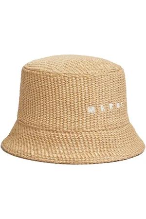 Marni Fischerhut mit Logo-Stickerei