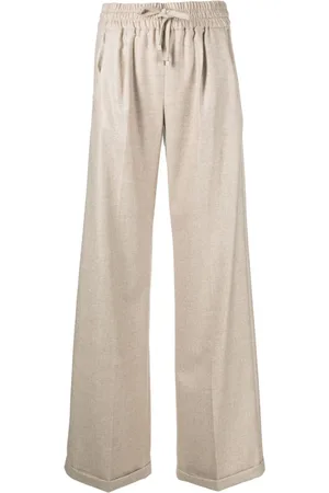 Kiton Kaschmirhose mit weitem Bein