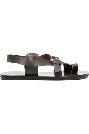 Ancient Greek Sandals Flache Paris Sandalen