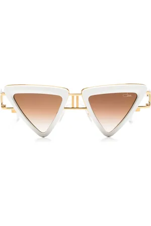 Cazal Dreieckige 679/3 Sonnenbrille mit Farbverlauf
