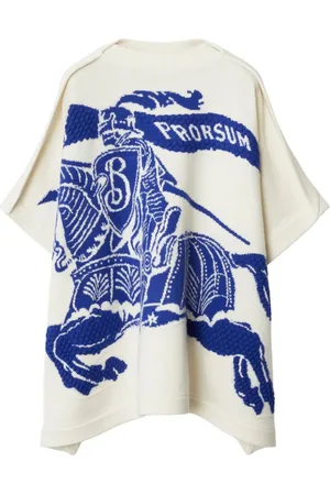 Burberry Cape mit Horsebit-Print