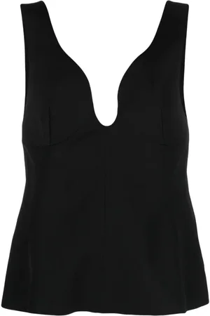 Jil Sander Top mit rundem Ausschnitt