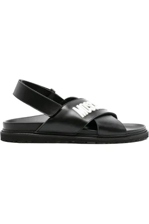 Moschino Sandalen mit überkreuzten Riemen