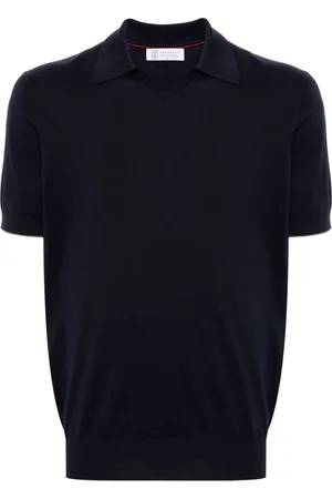 Brunello Cucinelli Poloshirt mit kurzen Ärmeln