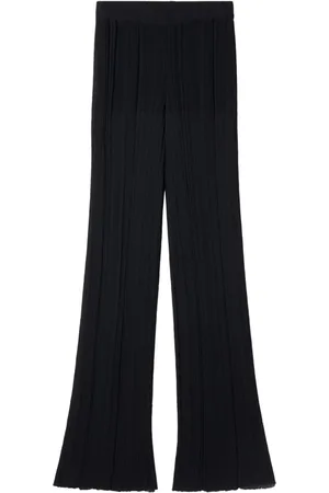 Stella McCartney Gerade Plisseehose