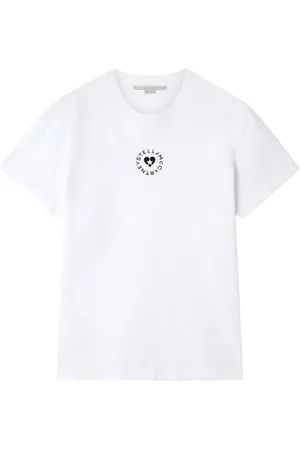 Stella McCartney Lovestruck T-Shirt aus Bio-Baumwolle