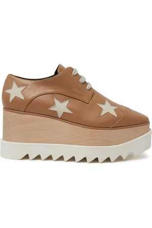 Stella McCartney Elyse Stars Budapester mit Plateau