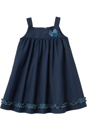 Familiar Ärmelloses Kleid mit Schleifendetail