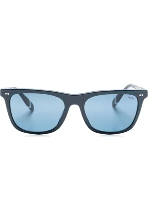 Ralph Lauren Eckige Sonnenbrille in Schildpattoptik