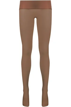 MAISON CLOSE Strumpfhose mit Logo-Print