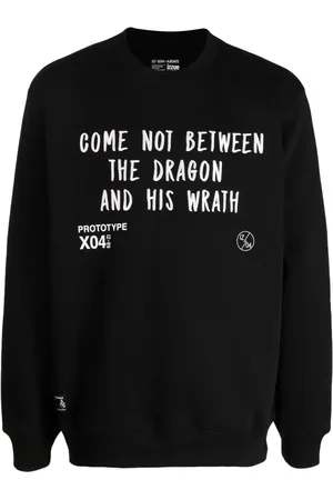 Izzue Sweatshirt mit Slogan-Stickerei
