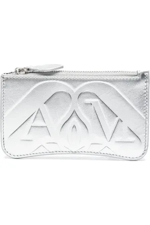 Alexander McQueen Portemonnaie mit Logo-Prägung