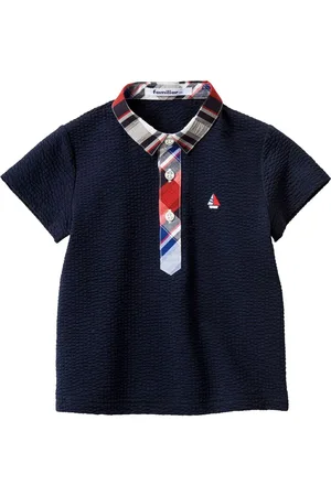 Familiar Poloshirt mit Kontrastkragen