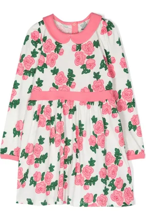 Mini Rodini Kleid mit Latzkragen