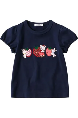 Familiar T-Shirt mit Stickerei