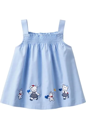 Familiar Kleid mit Stickerei