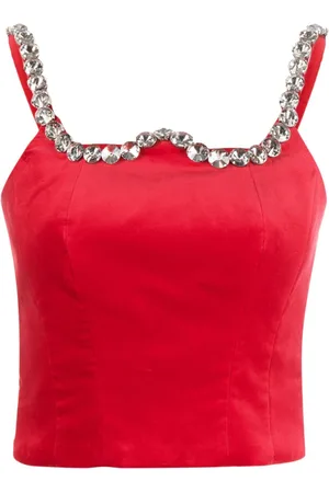 VIVETTA Kristallverziertes Top