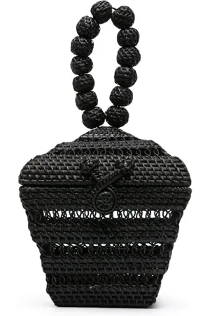 Cult Gaia Suri Shopper mit Webmuster