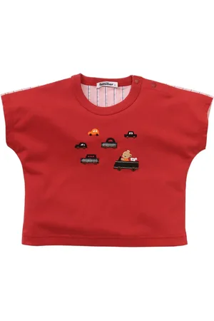 Familiar T-Shirt mit Stickerei