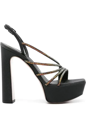 LE SILLA Scarlet Sandalen mit Strass 140mm