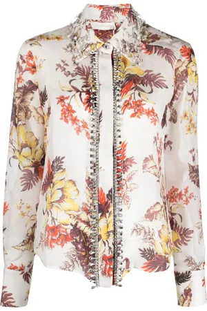 ZIMMERMANN Matchmaker Tropical Hemd mit Kristallen