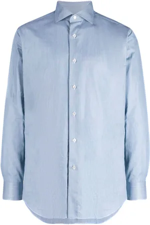 BRIONI Hemd mit Eton-Kragen