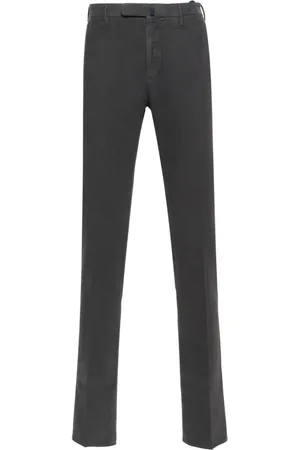 Incotex Halbhohe Straight-Leg-Chino