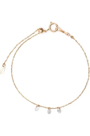 PERSÉE 18kt Danae Ligne Gelbgoldarmband mit Diamanten