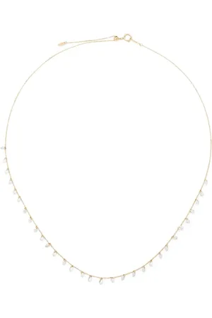 PERSÉE 18kt Gelbgoldhalskette mit Diamanten