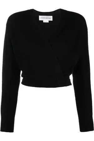 Victoria Beckham Gewickelter Kaschmircardigan