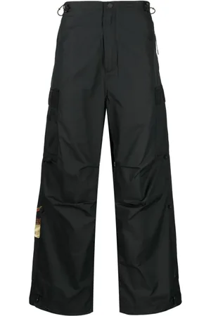 Maharishi Bestickte Straight-Leg-Hose