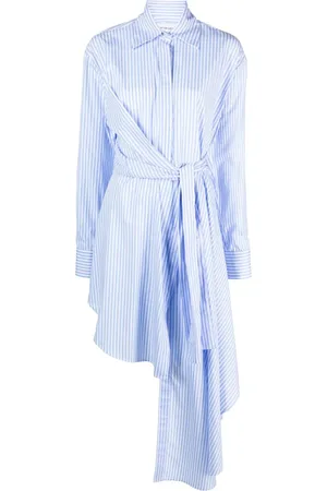 Viktor & Rolf Asymmetrisches Hemdkleid mit Streifen