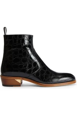 Giuseppe Zanotti Fabyen Stiefel mit Kroko-Effekt
