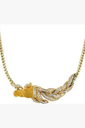 Fred Halskette mit Diamanten
