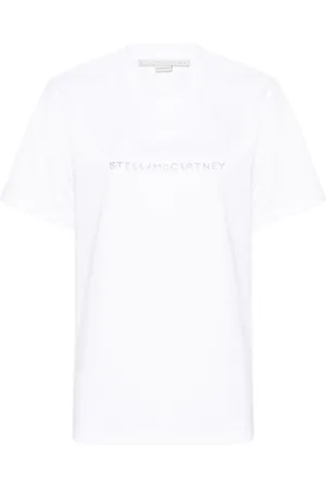 Stella McCartney T-Shirt mit Logo-Print