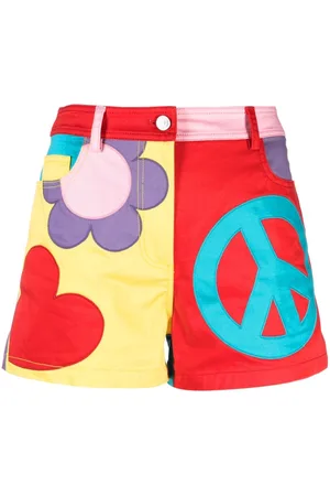 Moschino Kurze Shorts in Colour-Block-Optik