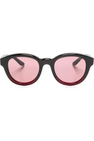 Giorgio Armani Sonnenbrille mit rundem Gestell