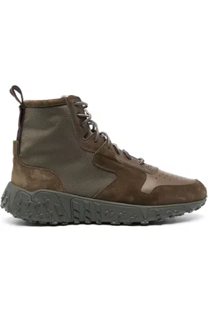 Buttero High-Top-Sneakers mit Kontrasteinsätzen