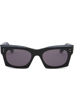 Marni Havana Edku Sonnenbrille mit geometrischem Gestell