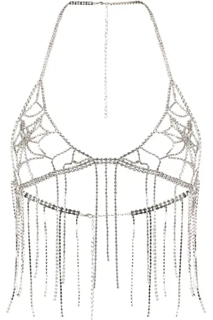 LOULOU X Lit Appeal Top mit Kristallen